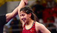 Milli güreşçi Elif Şevval Kurt, U20 Avrupa şampiyonu oldu