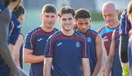 Trabzonspor'da Aral Şimşir, takımla birlikte ilk antrenmanına çıktı