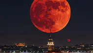 Kanlı Ay tutulması ne zaman, saat kaçta gerçekleşecek? Kanlı Ay tutulması Türkiye'den izlenecek mi?