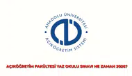 AÖF yaz okulu sınavları ne zaman gerçekleştirilecek?