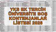 2026 YKS Ek Tercihleri Nasıl Yapılır ve Üniversite Boş Kontenjanları Nereden Öğrenilir?