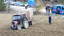 Bolu'da traktör devrildi: 1 ölü, 1 yaralı!