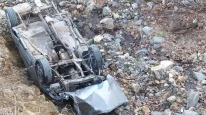 Adıyaman'da korkunç kaza: Otomobil dere yatağına uçtu: 1 ölü, 1 yaralı