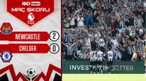 Newcastle United, Chelsea karşısında 3 puanı 2 golle aldı