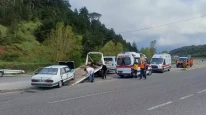 Bolu'da trafik kazası
