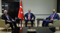 Bakan Fidan, Bakan Güler ve MİT Başkanı Kalın görüştü