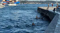 Sıcaktan bunalan İstanbullular sahillere akın etti!