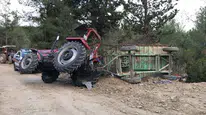 Kırklareli'de feci ölüm : Düz kontak yaptığı traktörün altında kaldı
