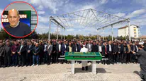 Milli maçta hayatını kaybeden kameraman Harun Koç defnedildi