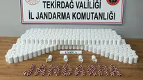 Tekirdağ Malkara'da uyuşturucu operasyonu : Çok sayıda hap ele geçirildi
