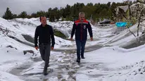 Toroslar'da kar yağışının ardından saha çalışmaları hız kazandı
