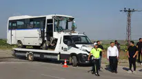 Kilis'te 3 araçlı zincirleme kaza : 8 yaralı