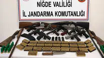 Niğde merkezli 3 ilde silah kaçakçılığı : 14 gözaltı