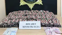 Kırklareli'de uyuşturucu operasyonu : 8 bin hap ele geçirildi