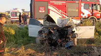 Kahramanmaraş'ta trafik kazası : 1 yaralı