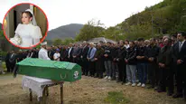 Gümüşhane'de eşi tarafından öldürülen kadın defnedildi