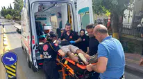 Aydın Efeler’de kamyonet yayaya çarptı : 1 kişi yaralandı