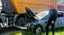 Muş'ta kamyon ile otomobilin çarpıştığı kazada 1 kişi yaralandı