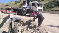 Hakkari'de trafik kazası : 3 kişi yaralandı