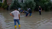 Osmaniye'de sağanak yağış hayatı olumsuz etkiledi