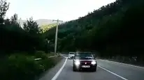 Karabük'te trafik magandası kamerada : Kuralları hiçe sayıp sürücüleri taciz etti