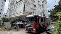 Antalya'da apartman dairesinde yangın paniği