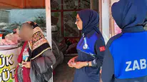 Erzincan’da zabıtadan dilencilere operasyon : Üzerlerinden çıkan paraya el konuldu