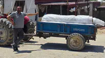 Manisa Sarıgöl'de sıcaklık artışı üzüm bağı örtüsü satışlarını artırdı