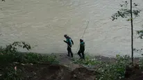 Giresun'daki sel felaketinde kaybolan dayı ve yeğen için arama çalışmaları 2'nci gününde