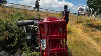 Bilecik'te elektrikli motosiklet şarampole devrildi : 1 yaralı
