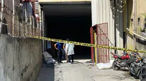 Gaziosmanpaşa’da yük asansörü 4’üncü kattan düştü : O anlar kamerada