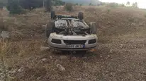 Konya'da hastaneden çıkan sürücü, dakikalar sonra kaza yaptı : 2 yaralı