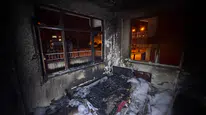 Hopa'da şüpheli ev yangını: 1 yaralı, 1 gözaltı
