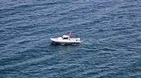 Bursa Mudanya'da toprak kaydı : Kaya parçaları Marmara Denizi'ne kaydı