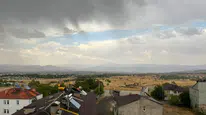 Meteoroloji uyarmıştı : Bingöl'de kısa süreli sağanak etkili oldu
