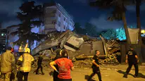 Bahçelievler'de 4 katlı bina çöktü