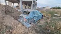 Karaman’da pikap ile otomobil çarpıştı