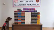 Bolu'da yolcu otobüslerinde piyasa değeri 760 bin TL olan tütün ele geçirildi