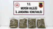 Mersin’de uyuşturucu operasyonu : 2 kilo 100 gram esrar ele geçirildi