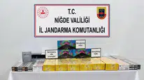 Niğde’de kaçak sigara operasyonu : 300 paket ele geçirildi