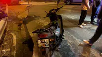 Bilecik'te motosiklet otomobile arkadan çarptı: 1 yaralı
