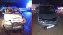 Van Muradiye'de iki araç çarpıştı : 5 yaralı
