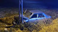 Çorum’da otomobil su kanalına devrildi