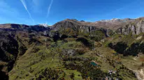 Artvin'in Sakin Şehri Şavşat Sonbaharın Renklerine Büründü