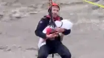 Sakarya'da Sel Felaketinde Jandarmadan Duygulandıran Kurtarma Operasyonu