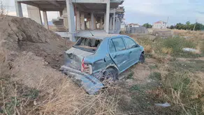 Karaman’da pikap ile otomobil çarpıştı