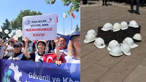 Mühendis Tek-Sen'den miting: Kamu mühendislerinin özlük hakları için eylem!