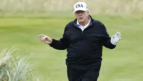 Trump'tan golf sahası açılışında şok sözler