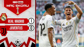 Real Madrid, Juventus'u tek golle geçti