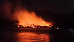 Milas’ta korkutan yangın!